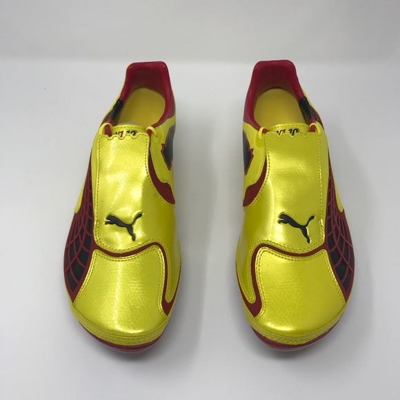 Puma V1.10 Yellow SG Soccer Cleats Adidas Predator - Picture 5 of 5